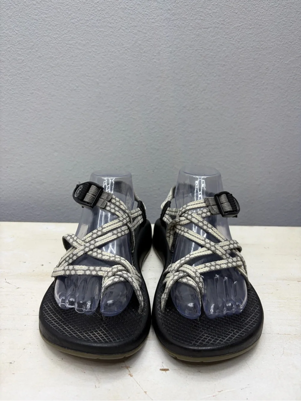 Chaco Grey/White ZX2 Classic Sandals Size 9